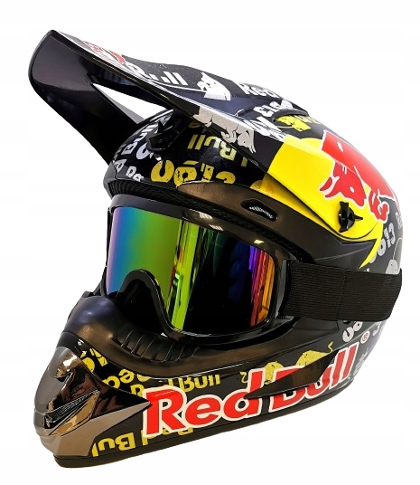 CASCA MOTO ENDURO OFF-ROAD REDBULL Product image
