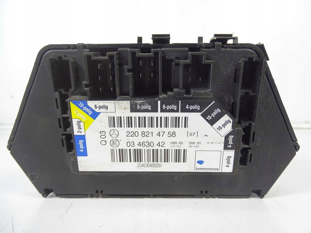 Mercedes S W220 MODUL COMANDĂ UȘĂ, SPATE STÂNGA Product image