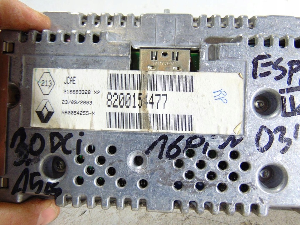 DISPLAY DE NAVIGAȚIE RENAULT ESPACE IV 8200154477 Product image