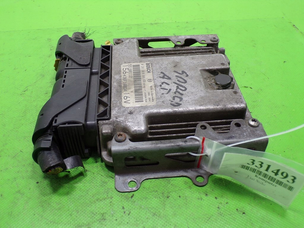 FIAT STILO 1.9 JTD COMPUTER CONTROLLER MOTOR 0281010986 Product image