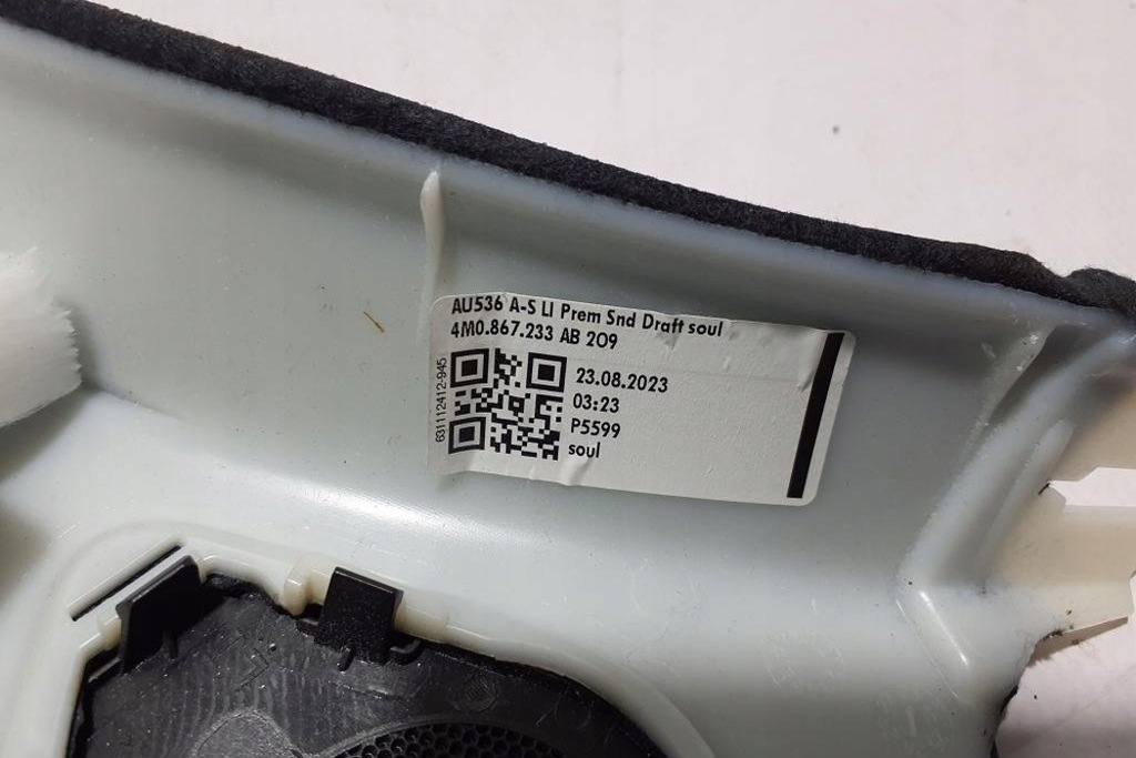 Coperta stâlpului stâng Audi Q7 (4M) 4M0867233AB 3.0L Hybrid 2023 Product image