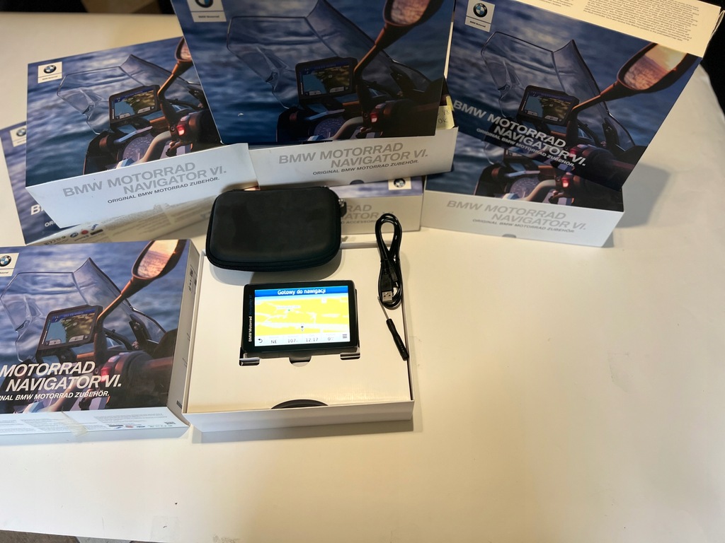 Navigare BMW Garmin Navigator VI Ca nou!!! Set Box Case Product image