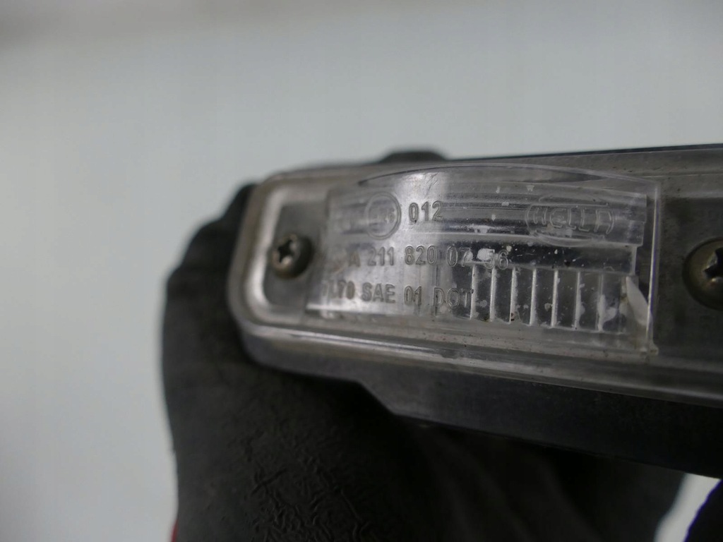 MERCEDES SLK R171 LAMPĂ PLACĂ LUMINA SPATE W211 Product image