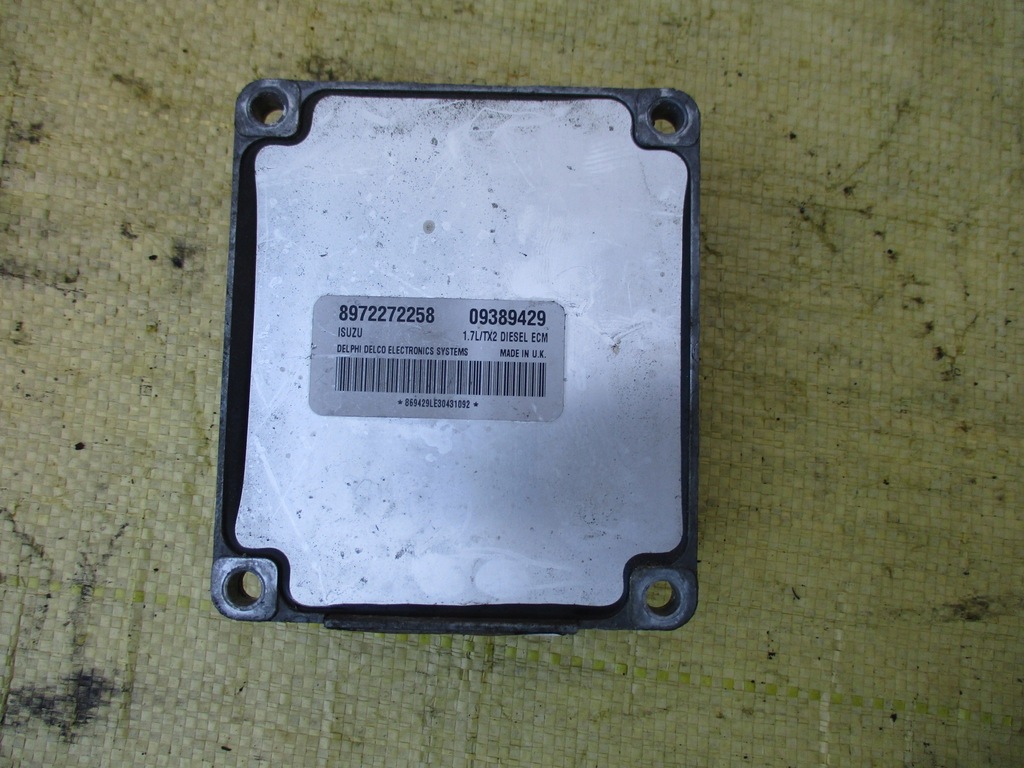 CONTROLLER MOTOR OPEL ASTRA G 1.7 DTI 8972272258 Product image
