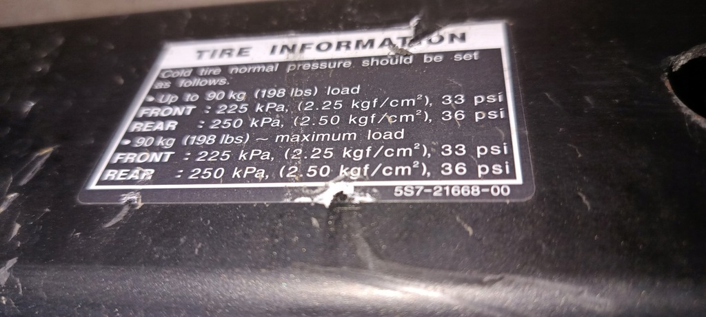 BRAT COMANDA SPATE Yamaha XVS950 VStar 950 Product image