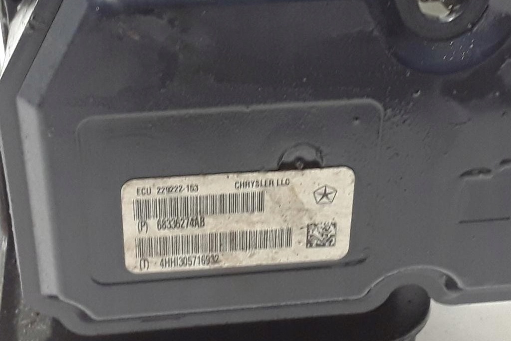 ABS PUMP DODGE DURANGO (WD) 68336274AB 5.7L GASOLINE 2017 Product image
