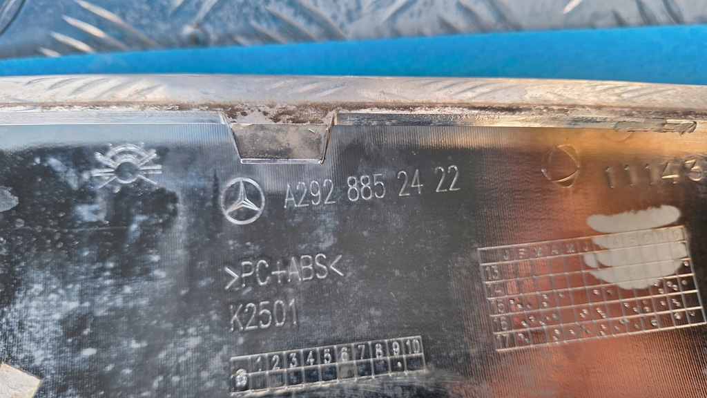 Mercedes GLE Coupe W292 C292 Chrome de bara de protecție față Product image