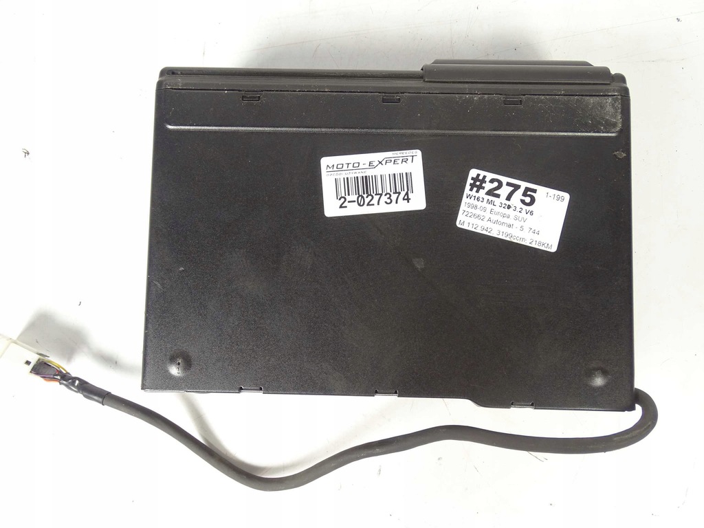 Mercedes ML W163 SCHIMBĂTOR CD A1638200589 Product image