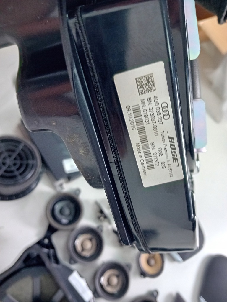 SISTEM DE SUNET AUDI A6 S6 RS6 4G 4G5 SET DE DIBUZOARE BOSE Product image