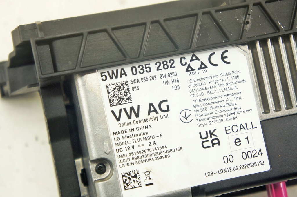 SB239 SKODA FABIA IV 21- Modul de servicii online 5WA035282C Product image