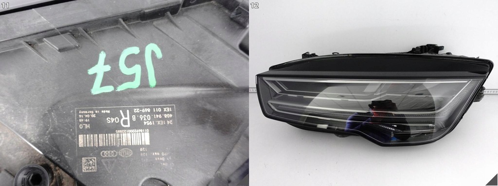 AUDI RS7 4G8 C7 LIFT 14-18 FULL LED MATRIX LAMPĂ DREAPTA COMPLET EUROPA Product image