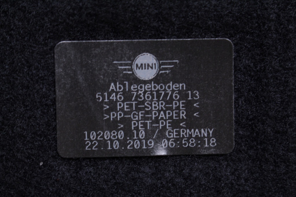 Paddle pentru bagaje, Mini Cooper S F57 18R. Product image