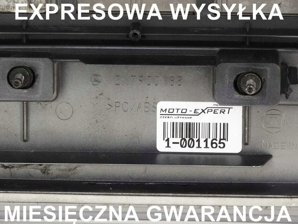 SPOILER Mercedes Clasa E W211, FLAP SPATE COMBI A2117900188 Product image