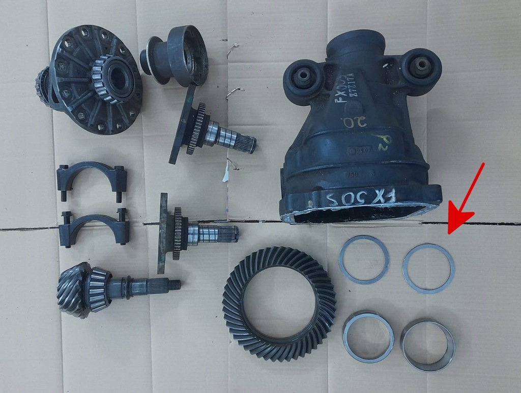 GARNITURA O-RING DIFERENTIAL INFINITI QX70 FX50 Product image
