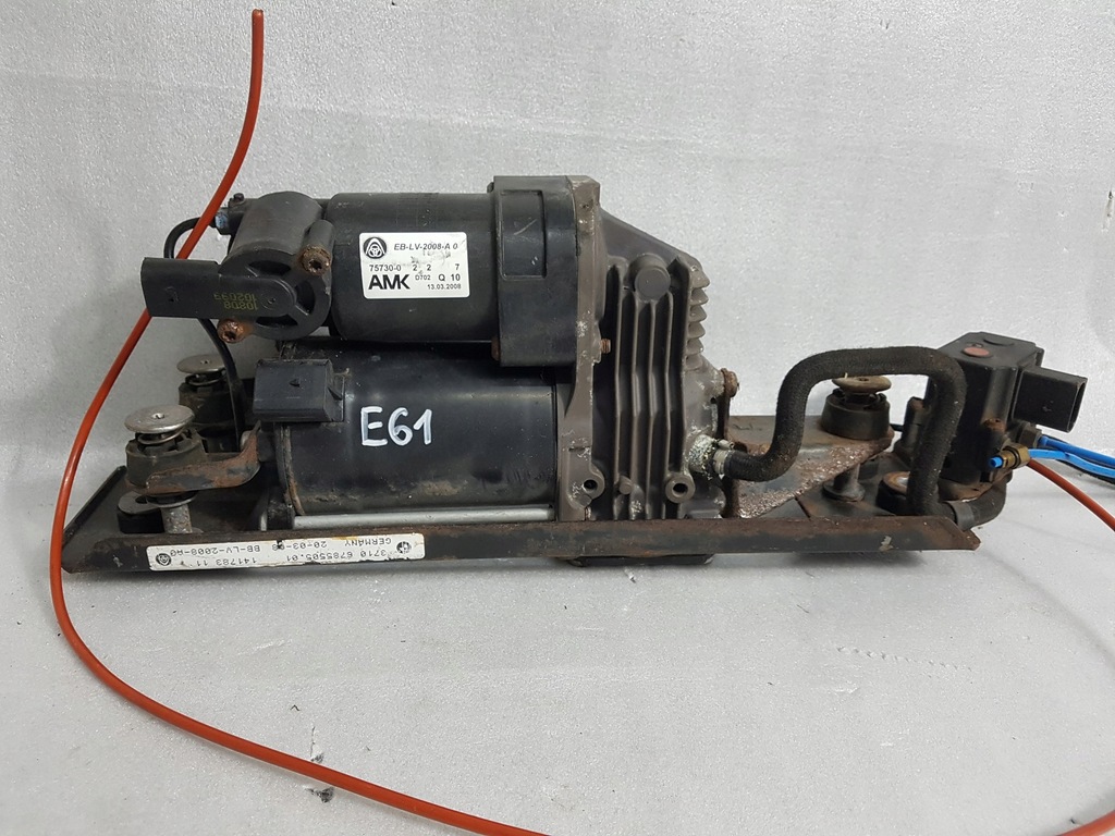 BMW 5 E61 LIFT COMPRESOR SUSPENSION COMPRESOR POMPA 6777827 Product image