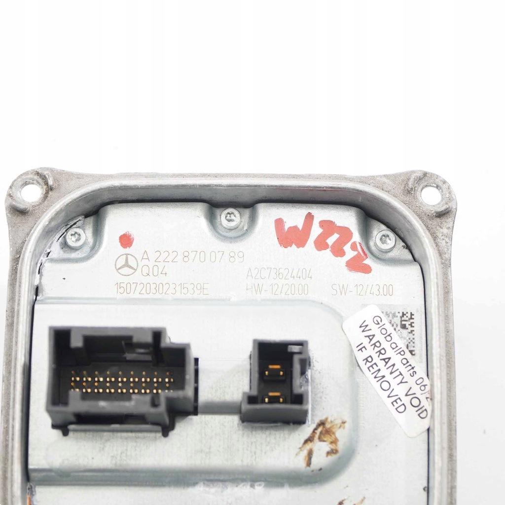 Mercedes W212 W222 Modul Convertor LED Față A2228700789 Product image