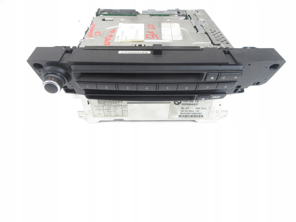 Navigatie CCC Panou cititor radio DVD Navi BMW 5 e60 e61 LIFT LCI meniu PL Product image