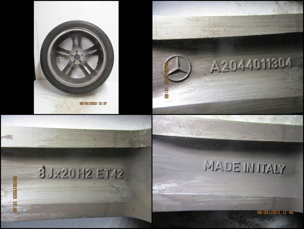 Roti, jante, cauciucuri, Mercedes GLK R20 19R Product image