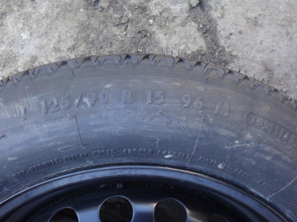 ROATA DE rezerve roata speciala 15 BMW E46 125/90/15 Product image