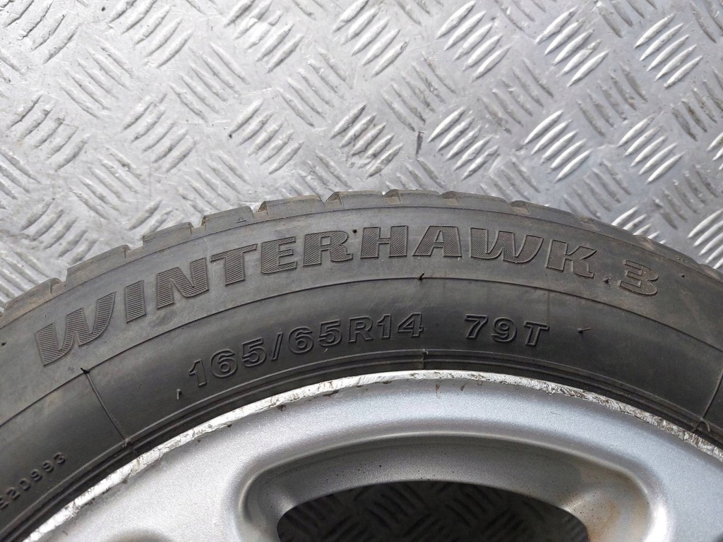 ROȚI IARNA 4X100 6Jx14 ET37 165/65R14 HYUNDAI MAZDA KIA HONDA TOYOTA Product image