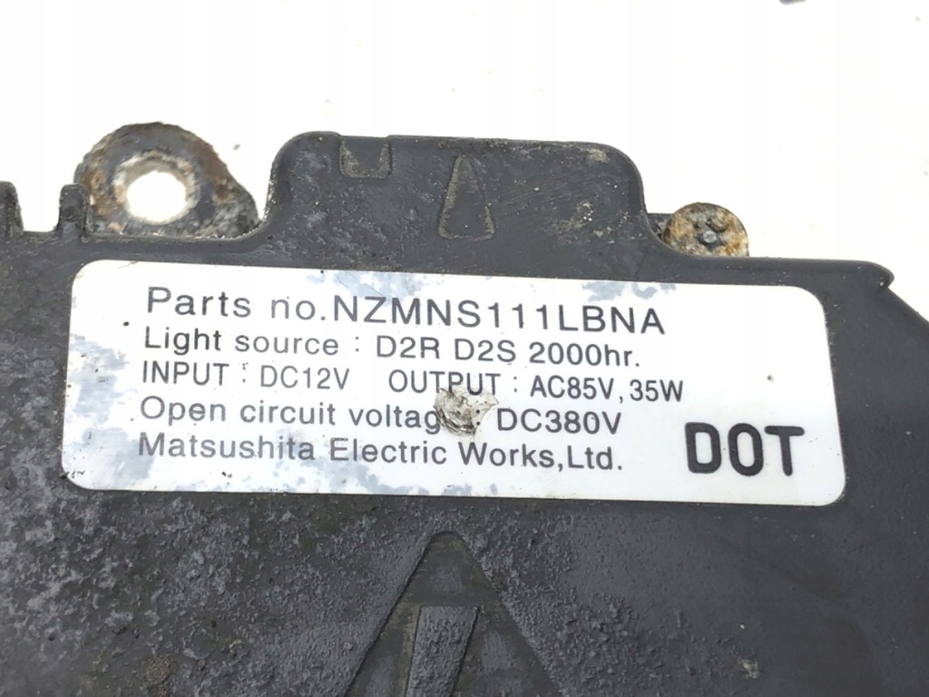 CONVERTOR XENON NISSAN MURANO Z50 NZMNS111LBNA 02-09 Product image
