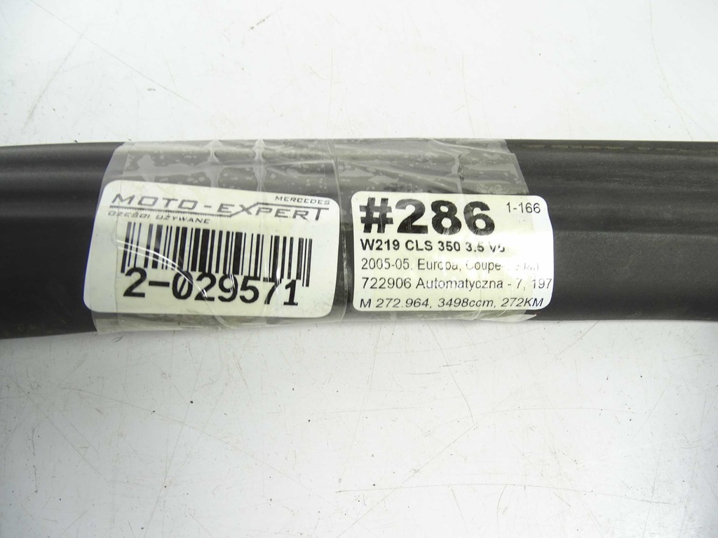 Mercedes CLS W219 GARNITURĂ GEAM UȘĂ, STANGA SPATE Product image