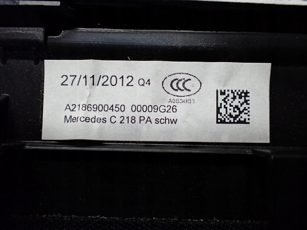 DISPLAY PDC CAPAC ECRAN EUROPA A0015424723 MERCEDES CLS II C218 14R Product image