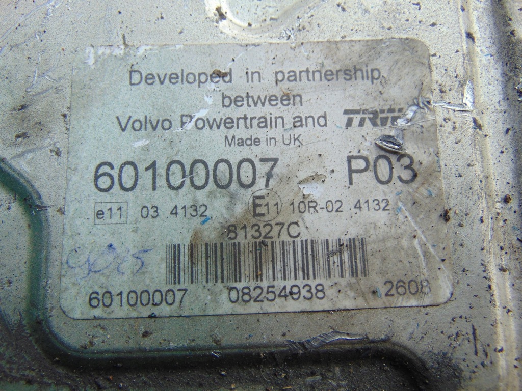 CALCULATOR TRW 60100007 P03 P60100007 VOLVO RENAULT Product image