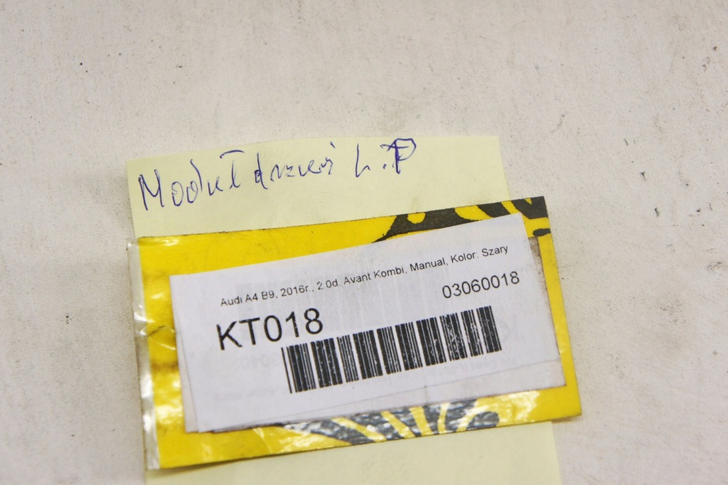 KT018 Audi A4 B9 Modul usi fata stanga 8W0959393G Product image