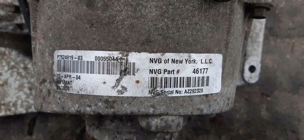BMW E46 325xi 330xi 330xd NV124 REDUCTOR TRANSMISIE Product image