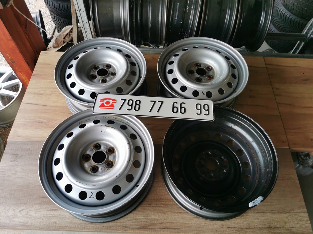 TOYOTA PRIUS AVENSIS T25 5x100 16" 6J ET 45 ORIGINAL! OE! PZ419G0691 ZA Product image