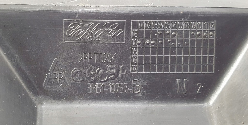 Volvo V50 S40 II 3M51-10757-B Carcasă pentru baterii Product image