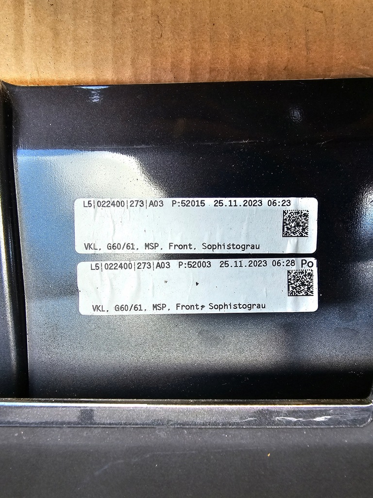BMW 5 G60 G61 2023- PACHET BARA FATA M Product image