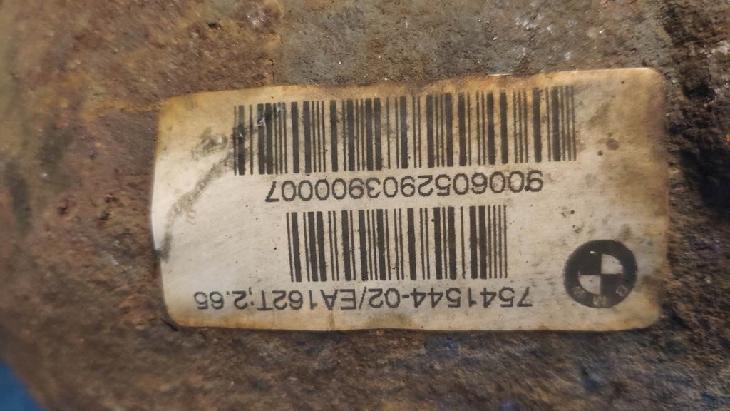 BMW E60 530xd diferential axa diferential 7541544 2,65 Product image