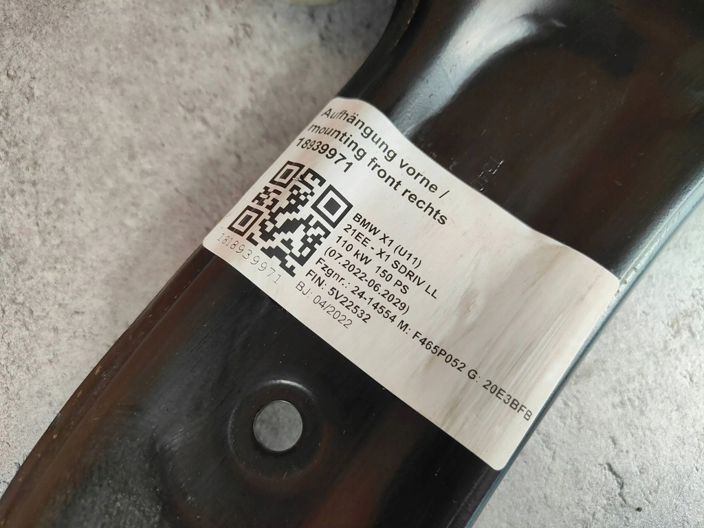 Fața din dreapta + BMW X1 U11 X2 U10 6890180 8846544 Product image