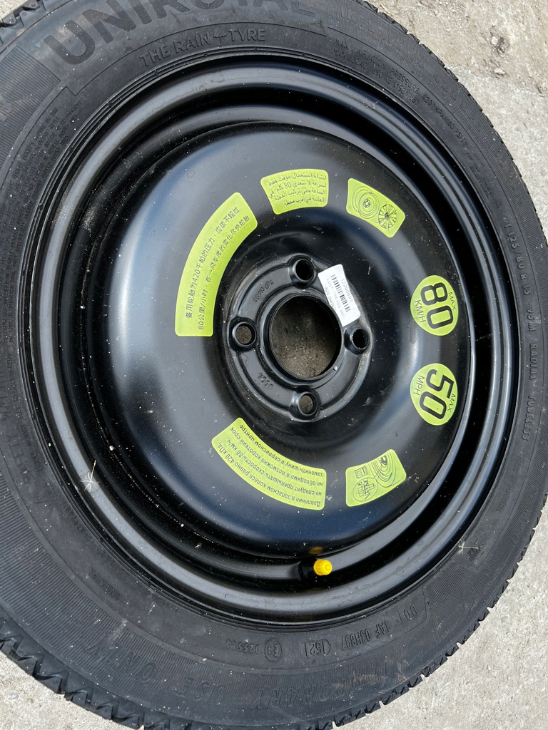 ROATA DE rezerve PEUGEOT 207 125/80 R15 2021R Product image