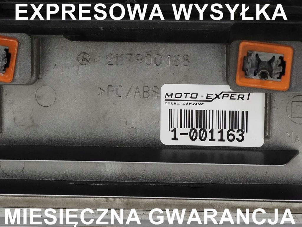 SPOILER Mercedes Clasa E W211, FLAP SPATE COMBI 744U A2117900188 Product image