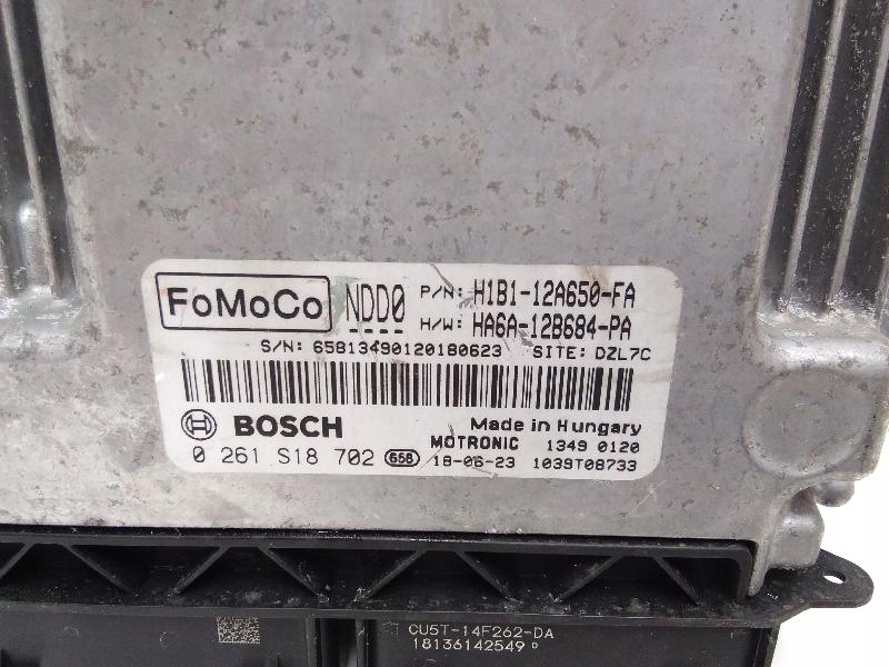 FORD FIESTA VI H1B112A650FA 1.0L GASOLINE 2018 COMPUTER MOTOR Product image