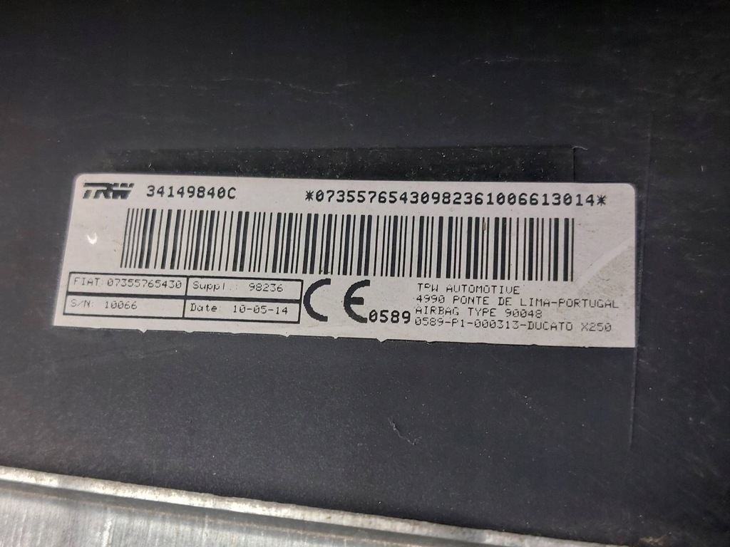 Pasageri Pasageri Fiat Ducato III Lift 34149840C 07355765430 Product image