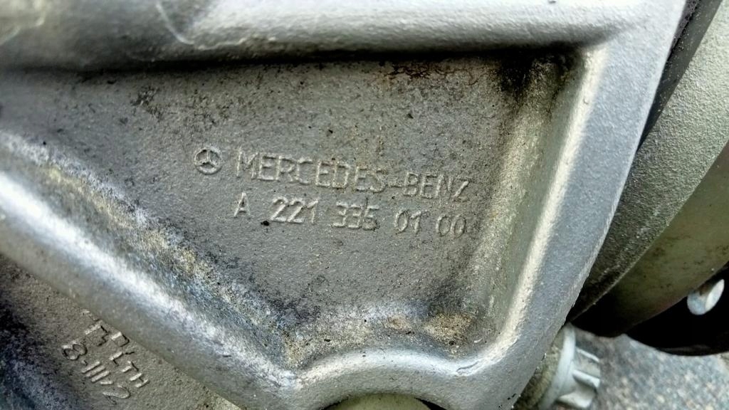 Mercedes S500 4.7 V8 reductor AXIE DIFERENTIAL Product image