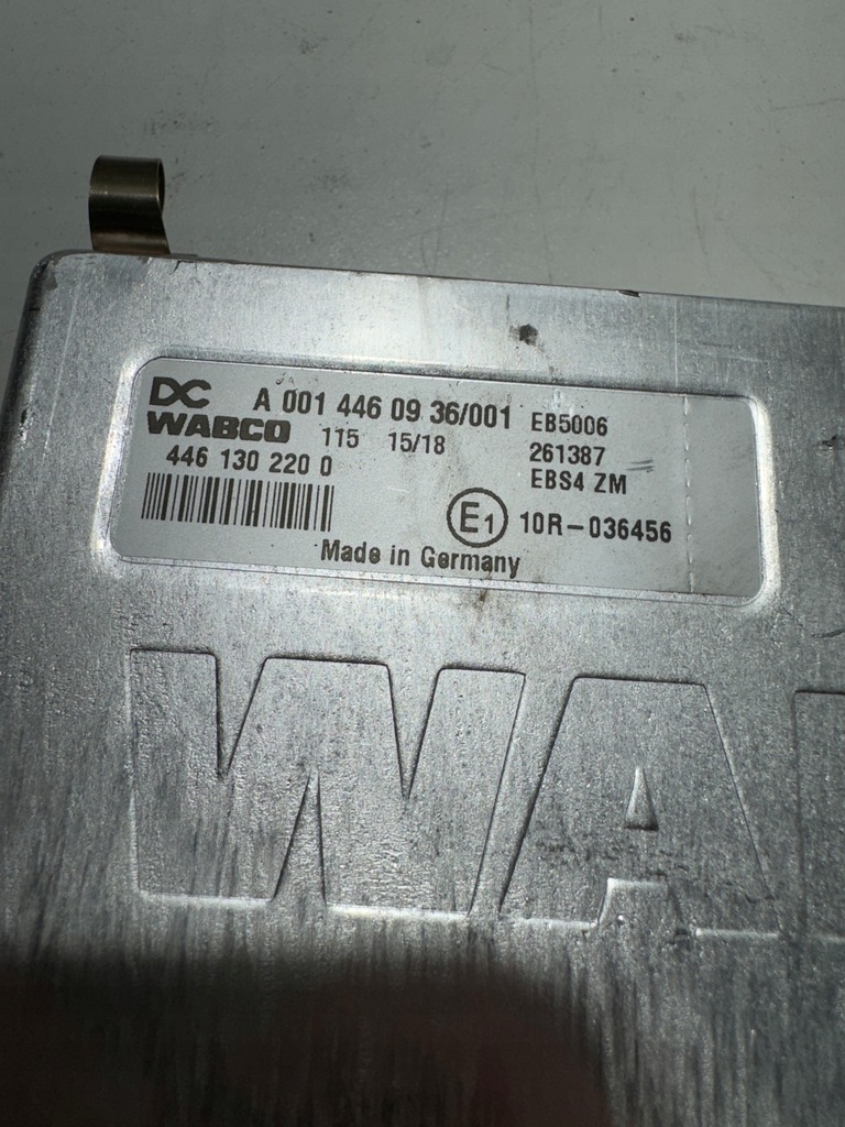 CALCULATOR EBS EBS4 CONTROLLER MERCEDES ACTROS MP 4 ATEGO III A0014460936 Product image