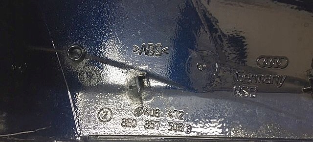 AUDI A3 (8P) A4 (B6) A4 (B7) A6 C6 CARCASA OGLINZĂ DREAPTA 8E0857508 bleumarin Product image