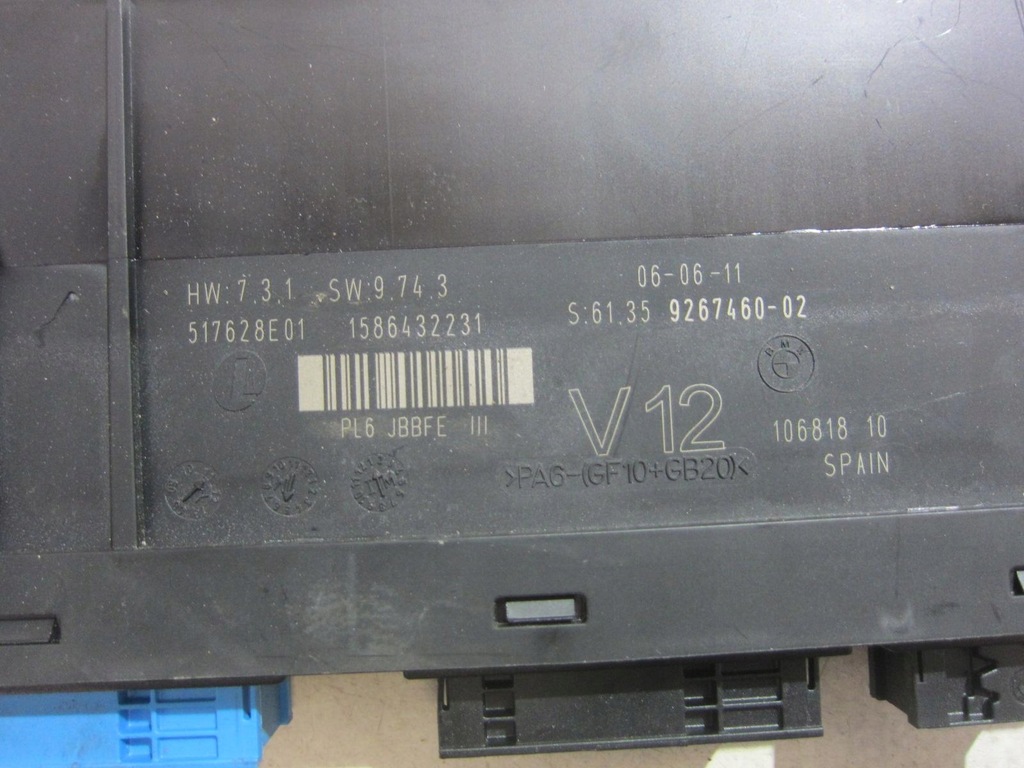 BMW F12 F06 F10 MODUL CONFORT 61359267460 Product image