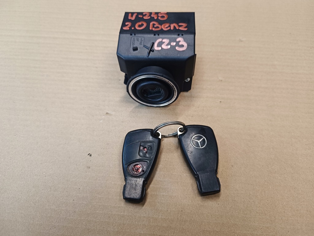 MERCEDES W169 W245 2.0 BLOCARE DE Aprindere BENZINA DOUĂ CHEI 1695451508 Product image