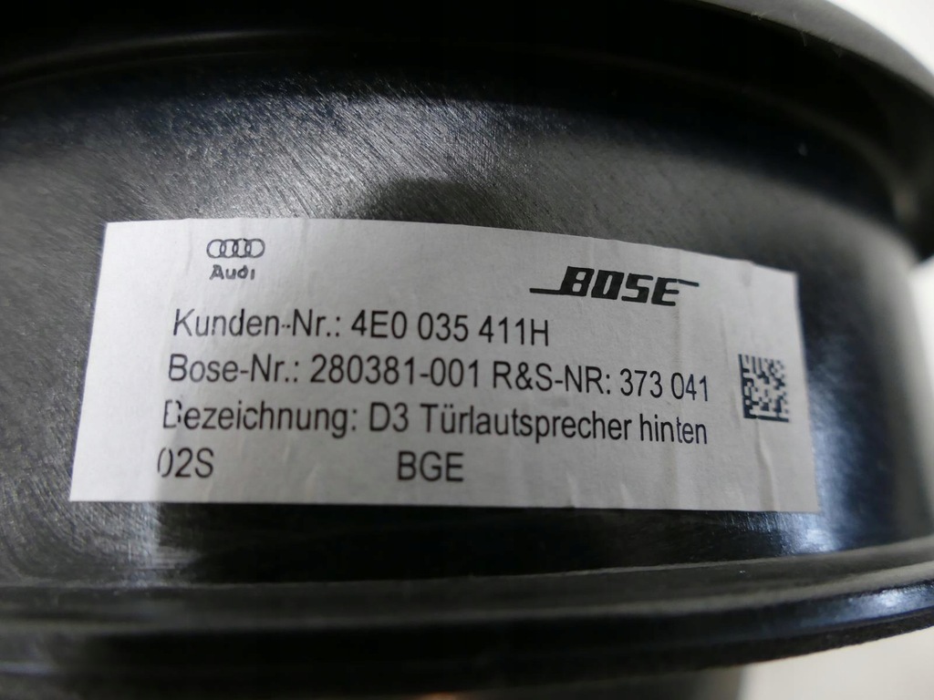 AUDI A8 D3 LIFT BOSE SPEAKER SPATE STÂNGA DREAPTA Product image