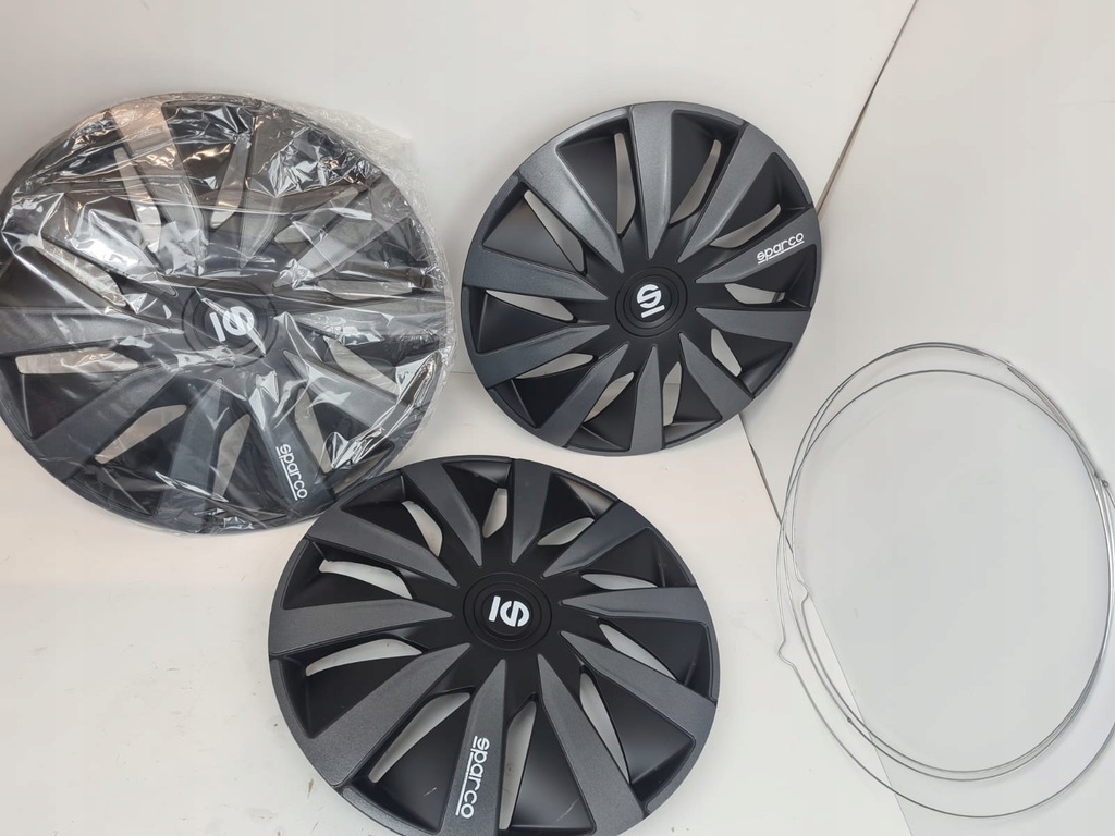 Sparco Lazio 16 "Hubcaps auto 3 Black Universal Product image