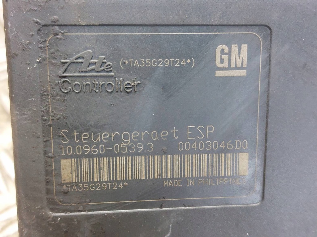 ABS CONTROLLER POMPA OPEL ASTRA H 13213610 Product image