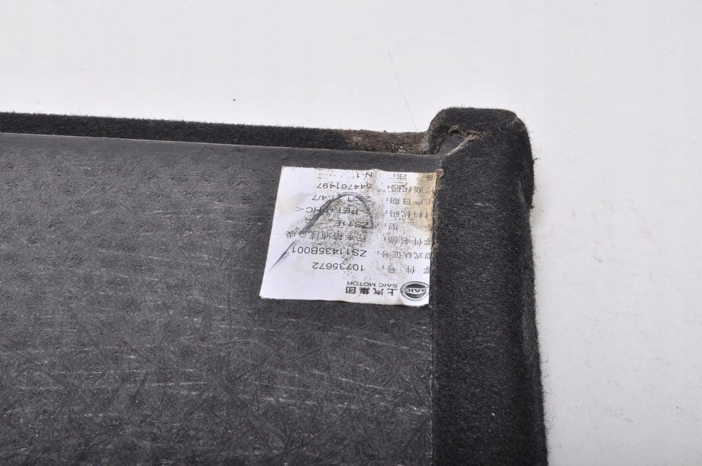 MG ZS PLOOT TRUNK LINER 10735672 Product image