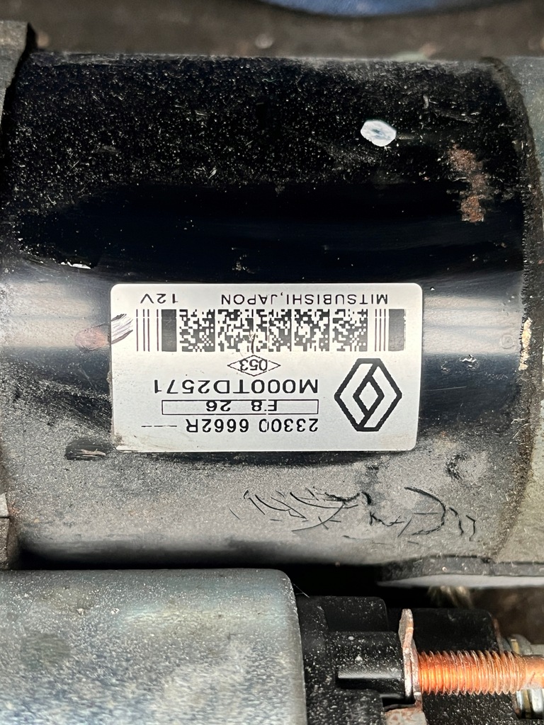 86 RENAULT NISSAN DACIA STARTER 233006662R Product image