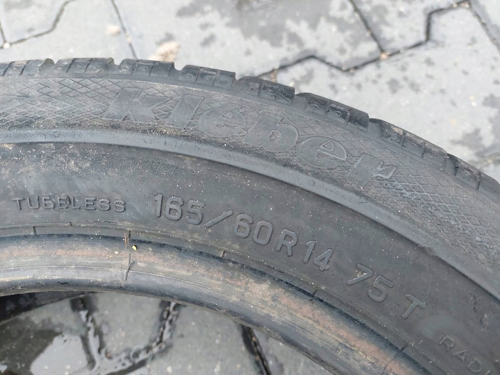 ANVELOPE DE VARA 2 BUC 165/60R14 2005 KLEBER C601 TK Product image